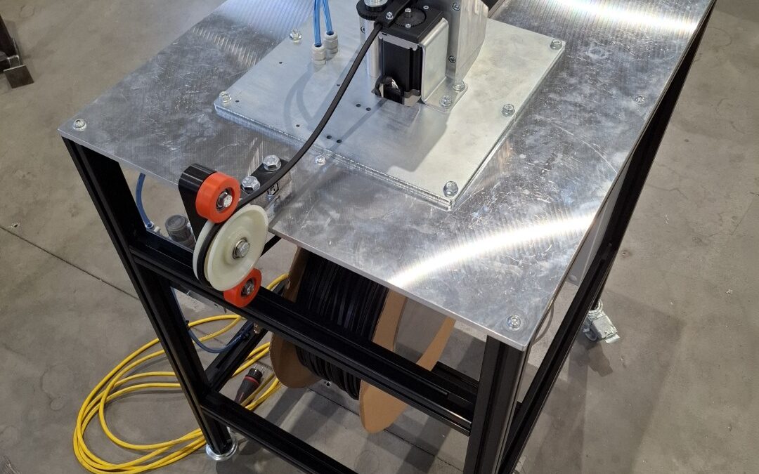 Gummi-Einzugsmaschine