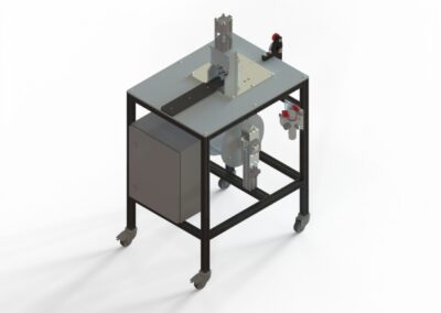 Gummieinzugsmaschine